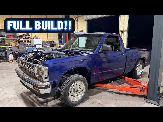 Building a Turbo LS Drag S10!!