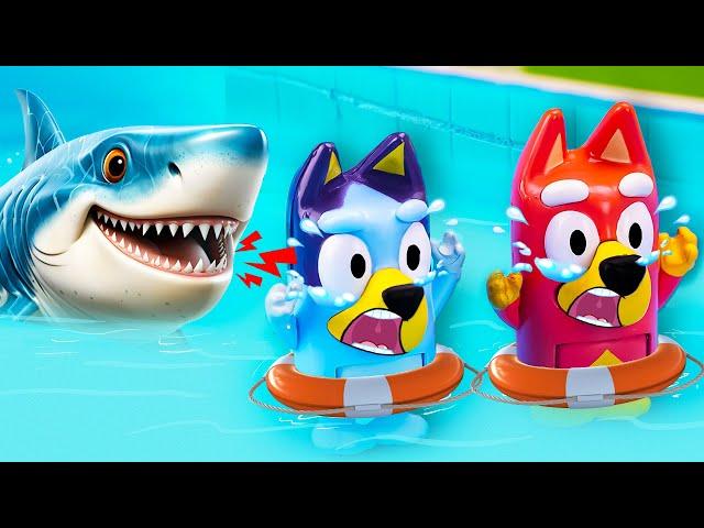 Blueyyyy Stop! You‘re ruining everything | Lesson For Kids | Pretend Play With Bluey Toys