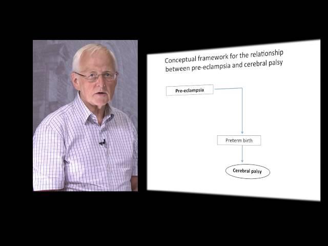 Mediators of the association between pre-eclampsia and cerebral palsy