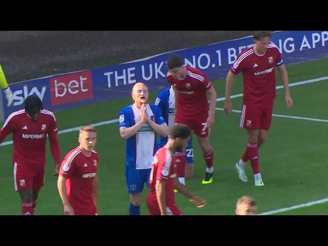 Swindon Town v Carlisle United Highlights