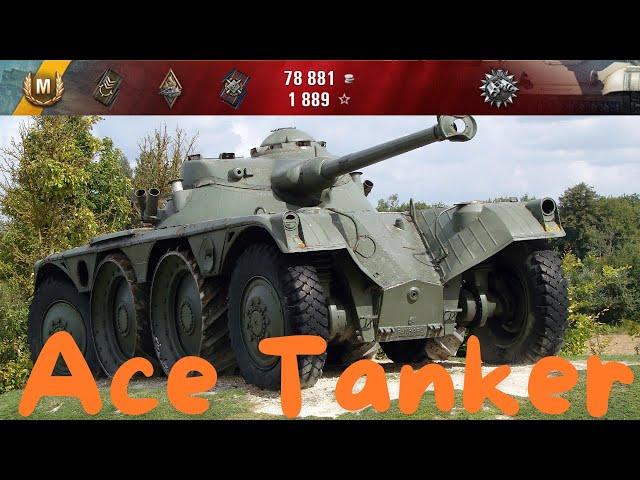 World of Tanks (WoT) - Panhard EBR 105 - Ace Tanker - [4K]