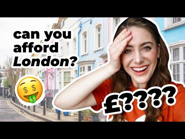 Cost of Living in LONDON  | What I Spend In A Month 2021