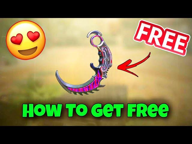 how to get FREE karambit in codm 2024 S9 | codm redeem code 2024 today | get free Karambit in CODM