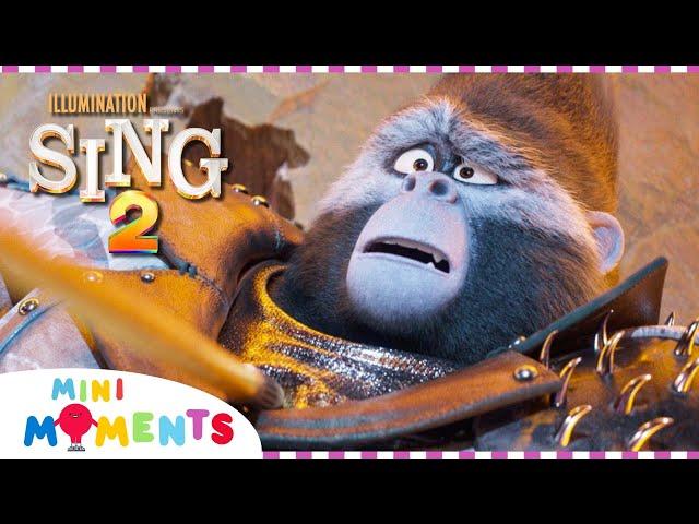 A Sky Full Of Stars  | Sing Along With Johnny | Full Song | Sing 2 | Movie Moments | Mini Moments