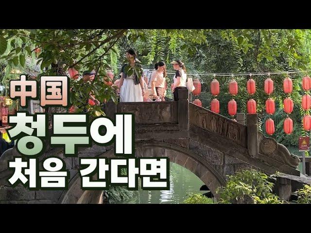 최애 중국 여행지 청두 feat. 푸바오