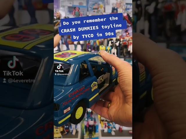 Retro Crash Dummies Toys from 90s at @4eveRetroToyshop #retrotoys #toyhunter #90s #cars #thrifting