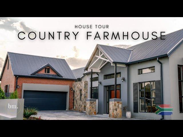 Modern Country Farm House on an Equestrian Lakeside Estate! Pretoria | Luxury House Tour