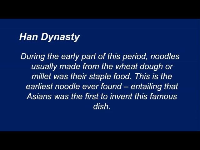 History of Chinese cuisine