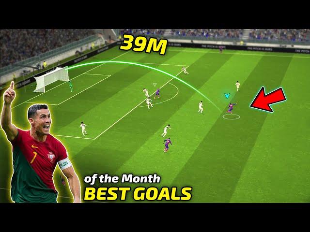 TOP 10 GOALS OF THE MONTH - efootball 2024