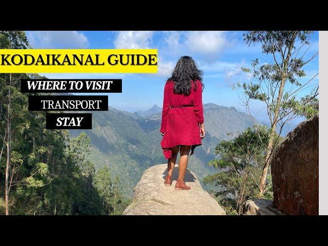 Tourist places in Kodaikanal | Kodaikanal food places | Kodaikanal travel vlog | Stay in kodaikanal