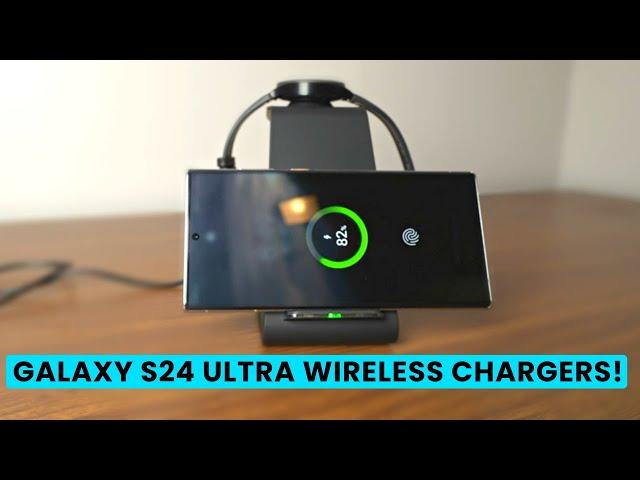 5 Must Have Samsung Galaxy S24 Ultra Wireless Chargers!
