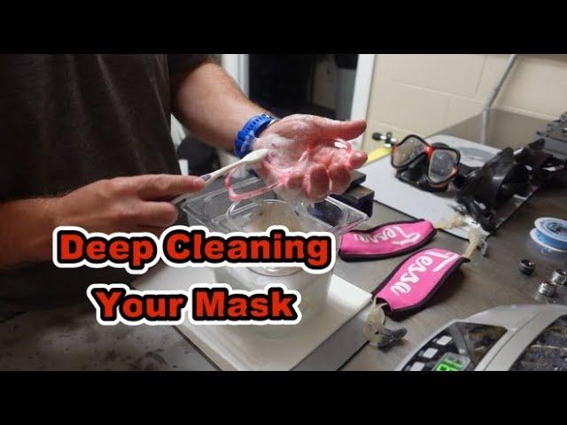 How To Thoroughly Clean Your Dive Mask