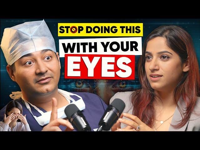 SAVE YOUR EYES- Reality of contact lenses, washing eyes with water | Dr. Rahil With GunjanShouts