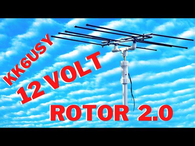 This is the best and easiest way to make a12 volt Rotor for a small light weight Yagi!