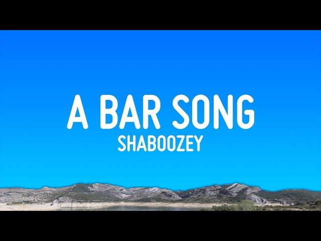 Shaboozey - A Bar Song (Tipsy) (Lyrics)