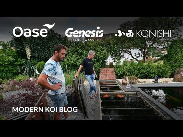 Modern Koi Blog #5437 - Christians selbstgebauter Bürstenfilter