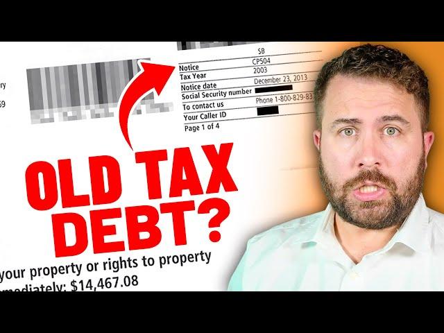 Did You Receive an IRS Notice for OLD Tax Debt? Watch This!