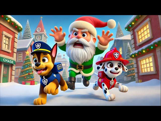 SKYE x MARSHALL Amazing Christmas Adventure - Happy Story | Paw Patrol Ultimate Rescue | Rainbow 3