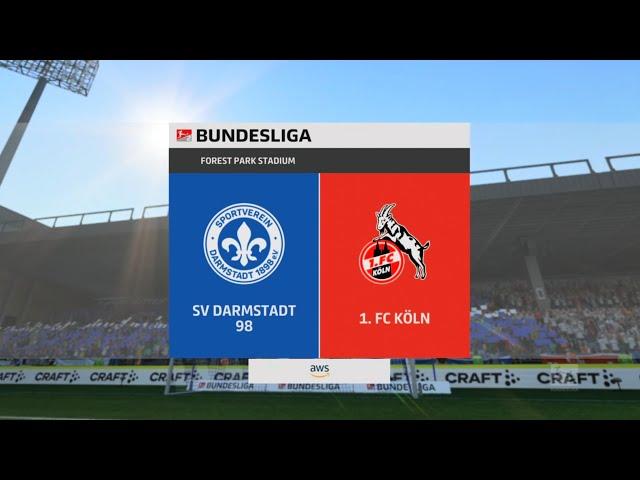 EAFC25 - 2. Bundesliga Vorschau - SV Darmstadt 98 vs. 1. FC Köln - #SVDKOE