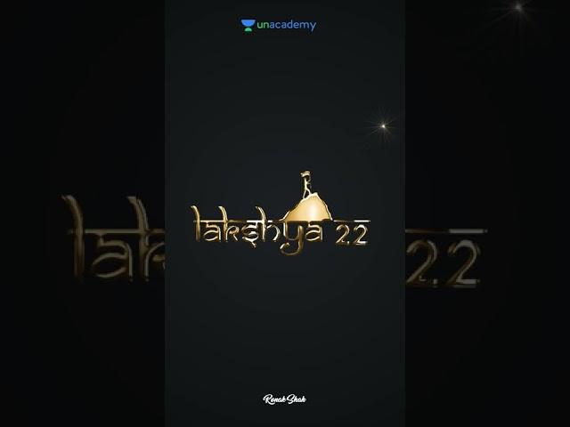 Lakshya Batch 2022 - Complete Prep for CAT and OMETs - Ronak Shah