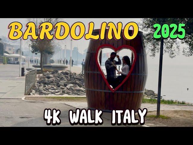 Bardolino, Lake Garda  | Scenic Walking Tour 2025 [4K 60FPS]