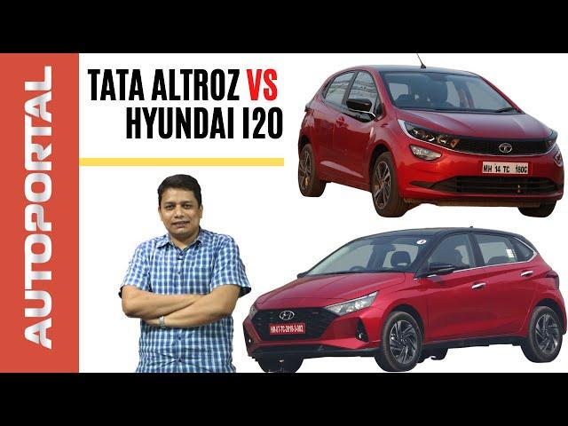 Hyundai i20 vs Tata Altroz comparison review - Autoportal