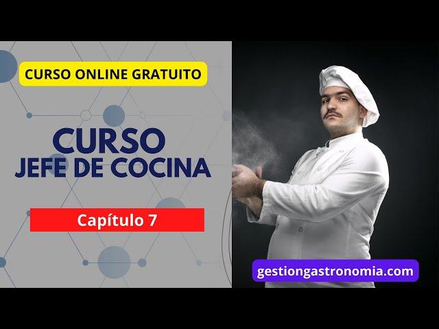 Curso jefe de Cocina / Capitulo  07:  Recepción y revisión de la materia prima