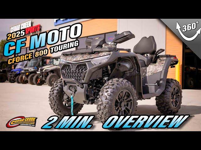 Overview | 2025 CFMOTO CForce 800 Touring Camo