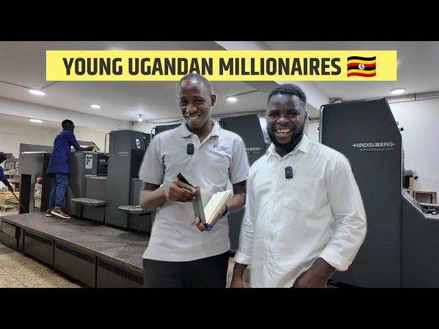 From Struggling On Kampala Streets To Owning a Big Printing Company In Uganda