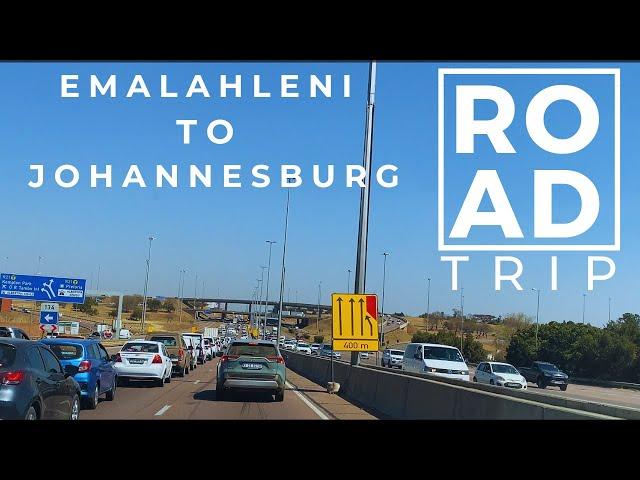 Driving from eMalahleni to Johannesburg | Mpumalanga, South Africa |