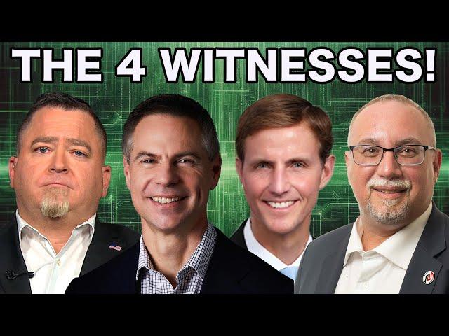 Nov 13 UFO Hearing: 4 Key Witnesses Confirmed to Testify! 