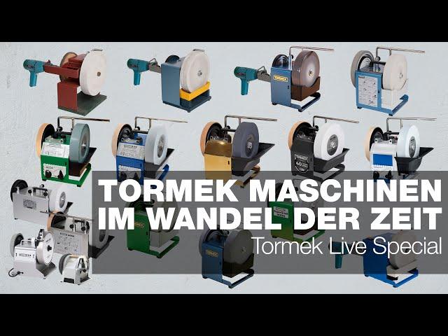 Tormeks Schleifmaschinen im Wandel der Zeit | Tormek Live Special