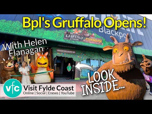 Blackpools NEW Gruffalo Clubhouse Opens | Exclusive PREVIEW & Interviews