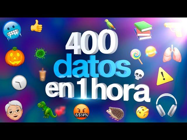 +400 datos curiosos que te harán más interesante en 1 HORA ⏰