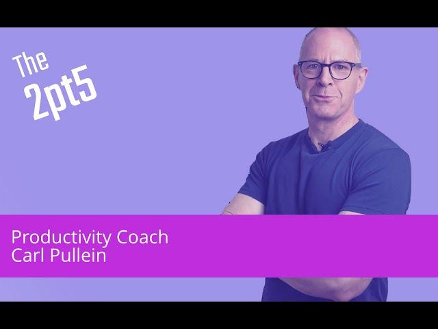 Productivity Coach Carl Pullein about the motivation to innovate and about getting things done ...