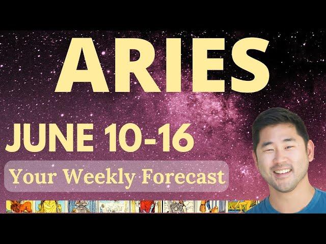 Aries - I HOPE YOU’RE SITTING DOWN FOR THIS - UNBELIEVABLE CHANGE!  JUNE 10-16 Tarot Horoscope ️