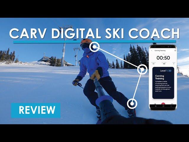 Learn to Ski with Carv Digital Ski Coach - Review