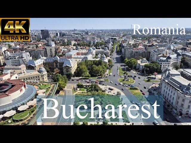 Exploring Bucharest, Romania  I 2024 I 4K I Part 1