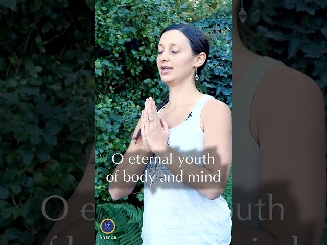 Paramhansa Yogananda's Prayer for the Energization Exercises