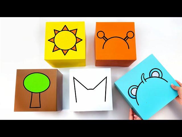 PAPER DIY Incredibox Sprunki Blind Box Unboxing | ASMR |TanaCraft