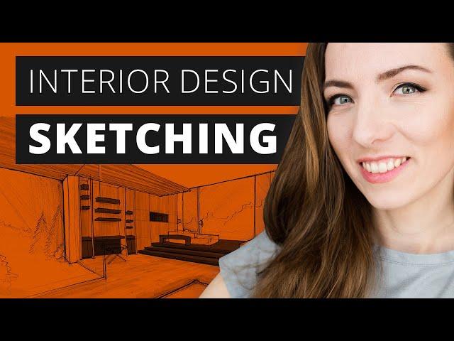 Interior Design Sketching - Complete Guide for Beginners and Pro's in 2021