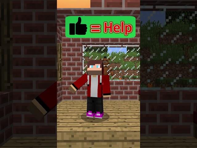 JJ vs Freddy Fazbear in minecraft! #maizen #minecraft #jj #mikey