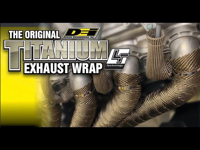 Titanium Exhaust Wrap From Design Engineering, Inc.