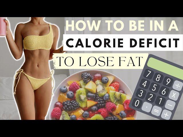 How to lose weight (without counting calories) in a calorie deficit