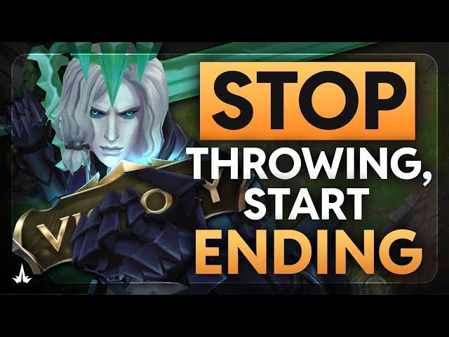 How to STOP THROWING YOUR LEAD and END THE GAME as Jungle - League of Legends Guide