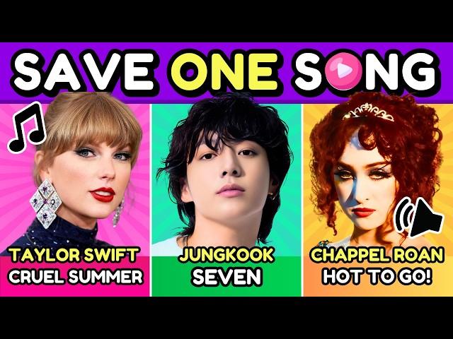 SAVE ONE SONG  TikTok Viral Hits 2020-2024  Music Quiz