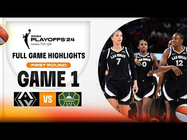 Seattle Storm vs. Las Vegas Aces | FULL GAME HIGHLIGHTS | September 22, 2024