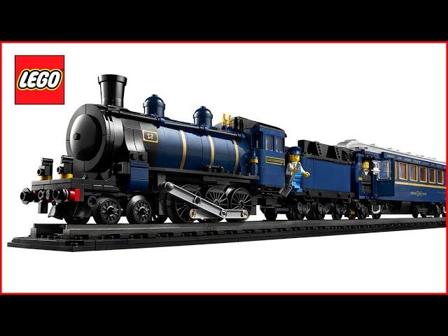 LEGO Ideas 21344 The Orient Express Train Lego Speed Build - Brick Builder