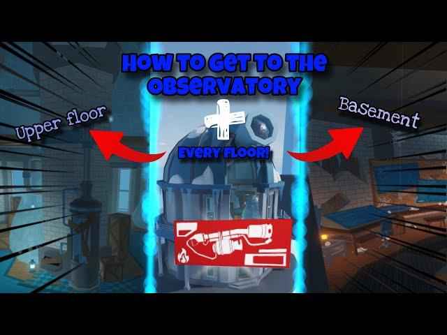 how to get to the OBSERVATORY & BASEMENT & UPPER FLOOR in Oaklands! (V.1.71.0)