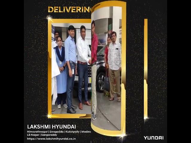 Congratulations Warmest Welcome to the Lakshmi Hyundai